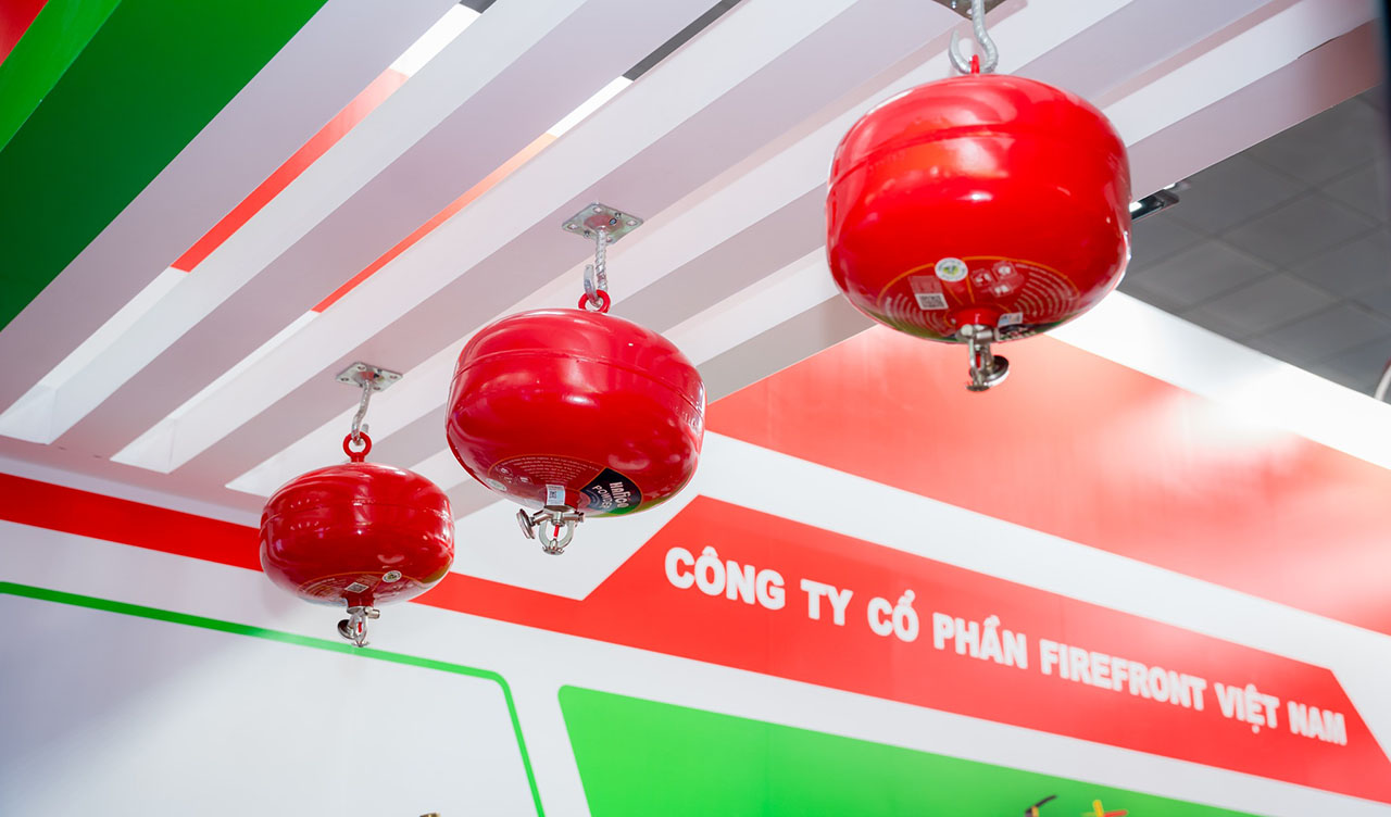 Quả cầu chữa cháy treo trần dập lửa tự động Hafico Việt Nam